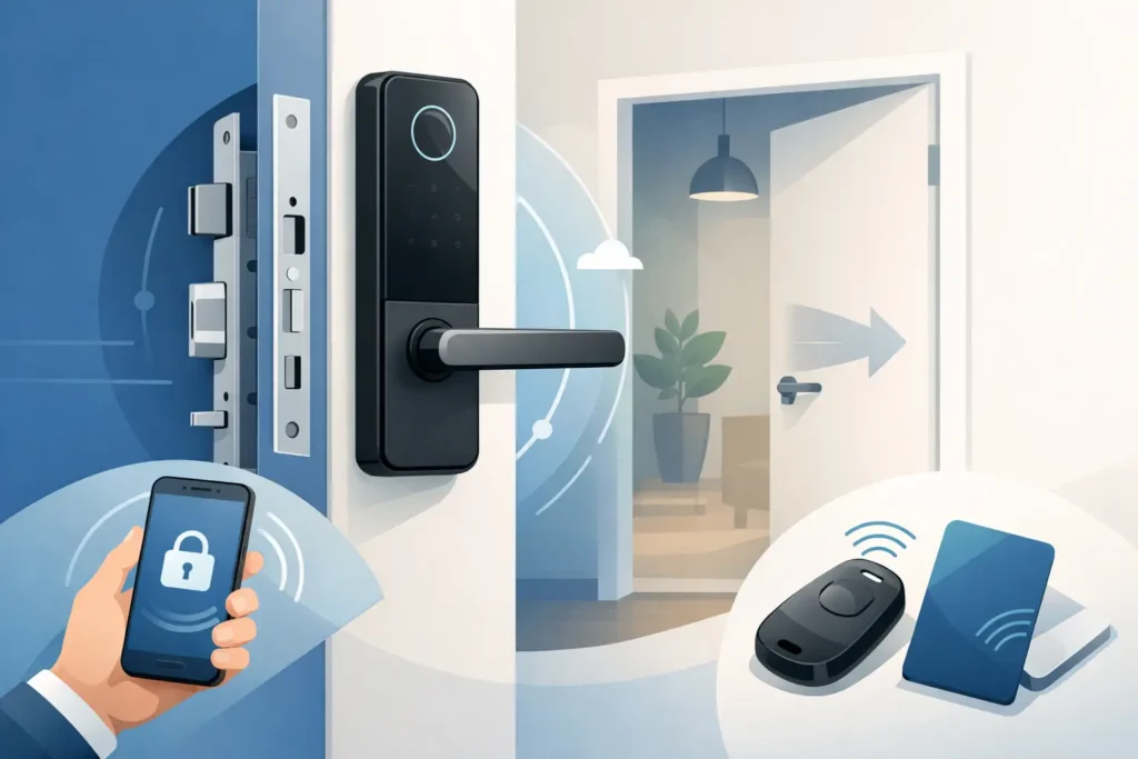 Fully Automatic Mortise Lock for Easier Entry