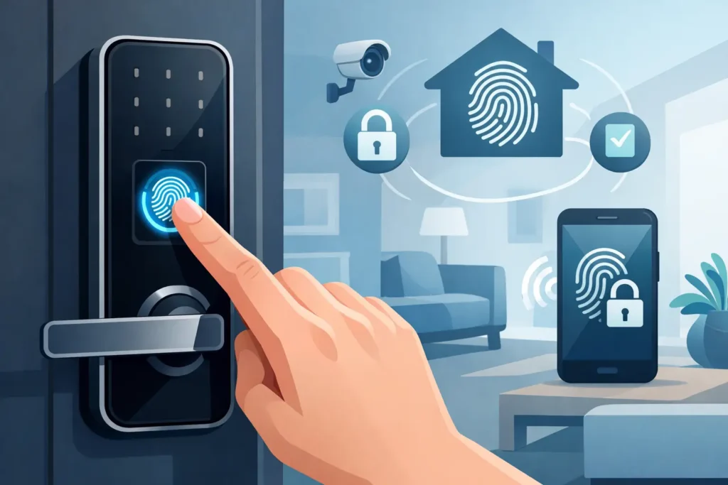 How Fingerprint Door Locks Work in Your Home