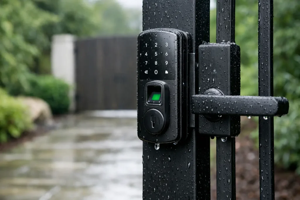 How to Choose a Weatherproof Smart Gate Lock