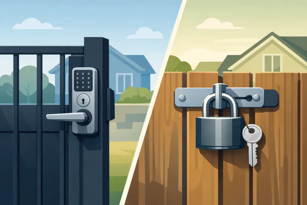 Gate Locks Versus Padlocks: Which Fits Your Home?