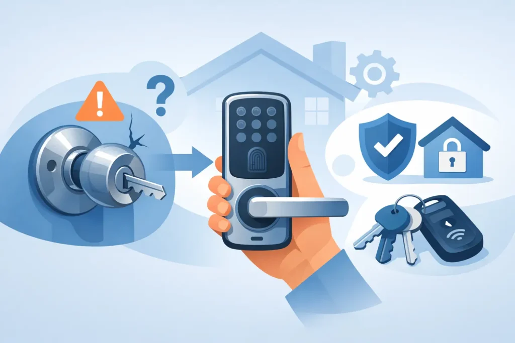 When to Replace Mechanical Locks at Home